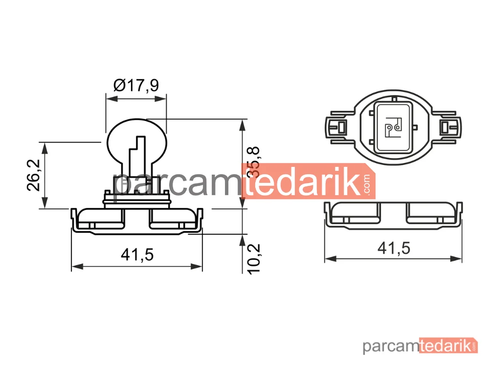 BOSCH 1987302271 | Ampuller — Chevrolet Captiva, Citroën C3 III, Citroën C3 III Van