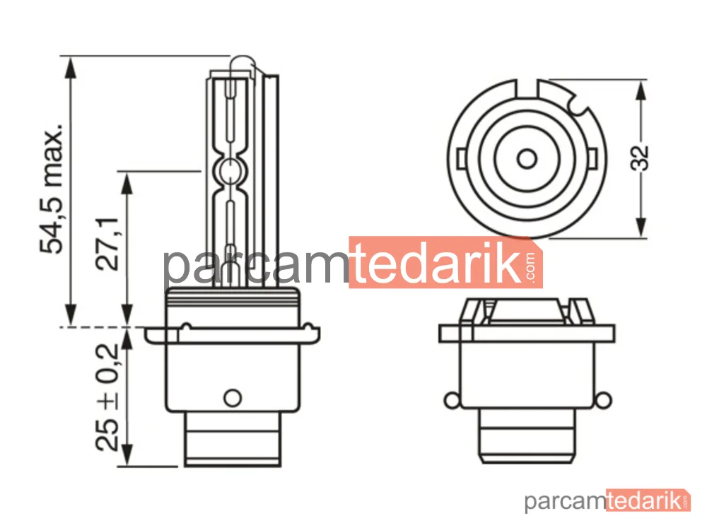 BOSCH 1987302904 | Ampuller — Volvo FH12, Volvo FH16, Porsche 911