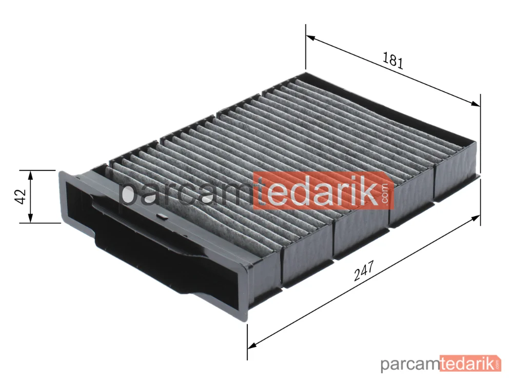 BOSCH 1987432393 | Polen Filtresi — Renault Megane II, Renault Megane II Coupé-Cabriolet