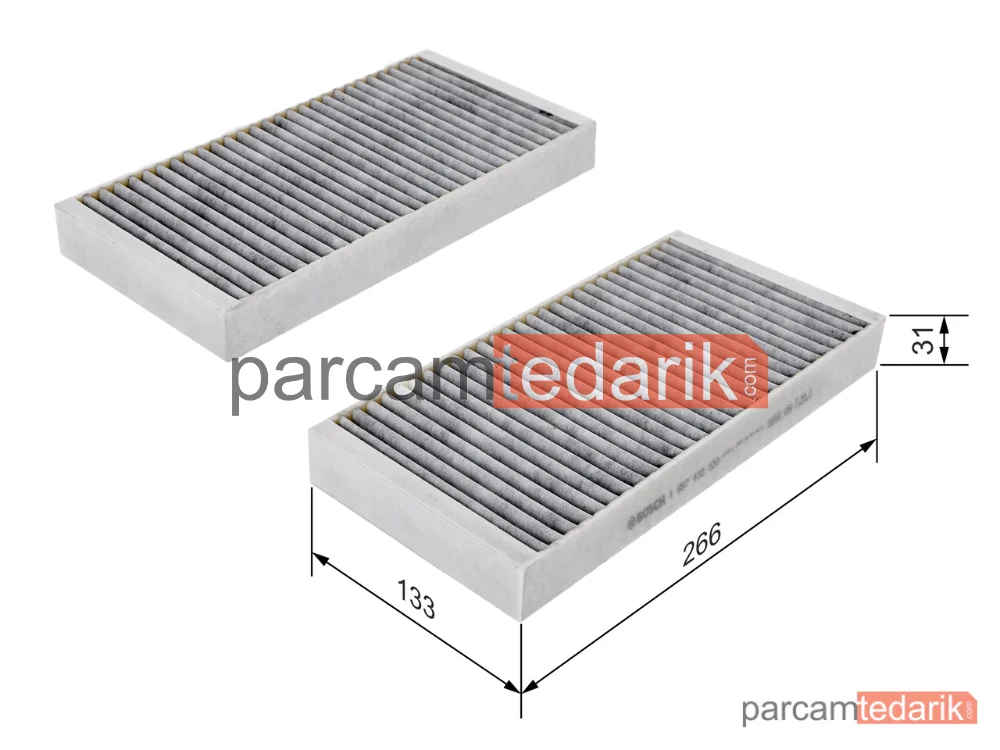 BOSCH 1987432500 | Polen Filtresi — Renault Laguna III, Renault Laguna Coupe, Renault Laguna III Grandtour