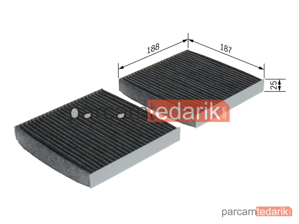 BOSCH 1987432542 | Polen Filtresi — BMW X3, BMW X4