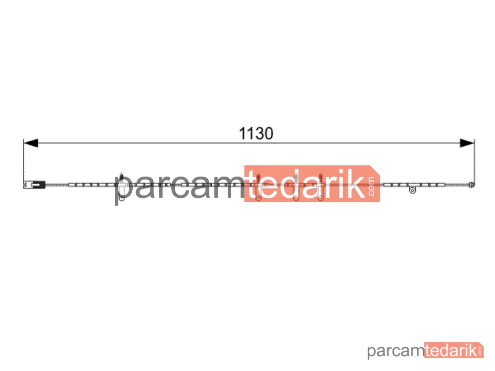 BOSCH 1987473016 | Balata Aşınma Fişi — Mini Cabrio, Mini