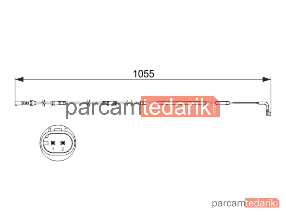 BOSCH 1987473506 | Balata Aşınma Fişi — BMW 7
