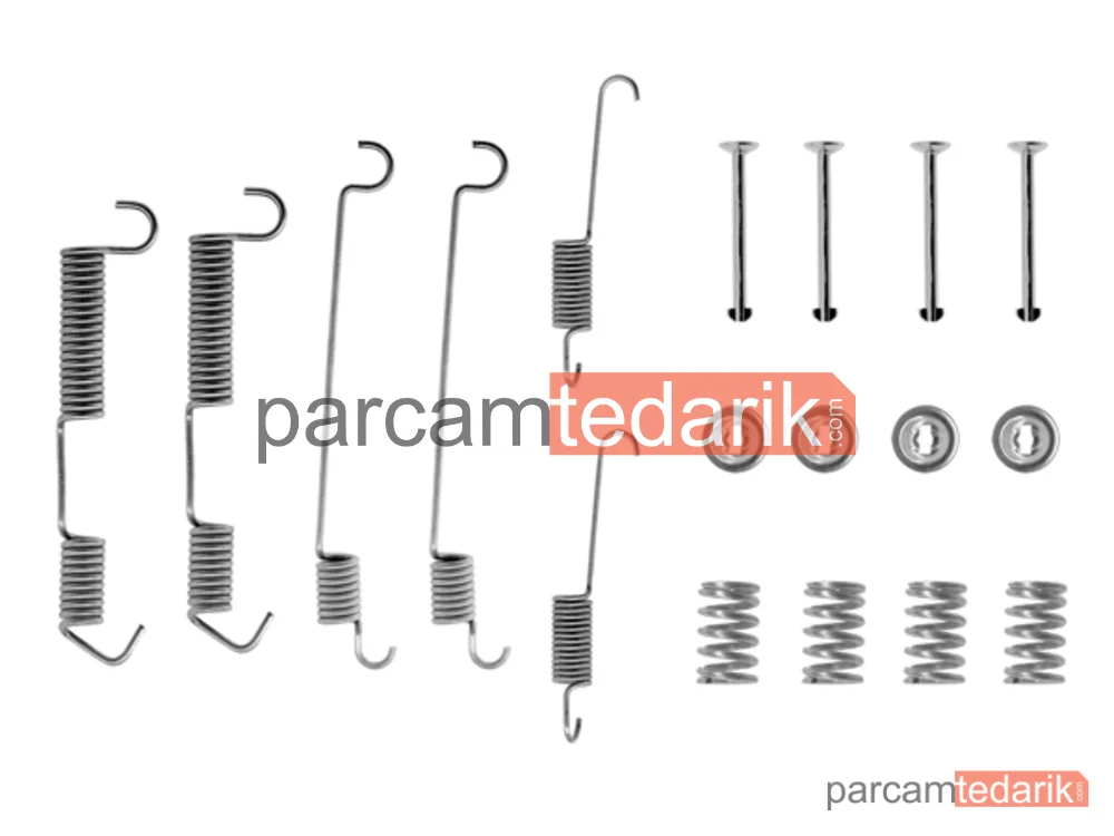 Fren Balatası Pabuç Yay Tamir Takımı BMW E30 3 Serisi 316 83-88, 316 I87-91, 318 I 82-91, 320 I 82-91, 323 I82-86, 325 I 83-89 - 1987475089