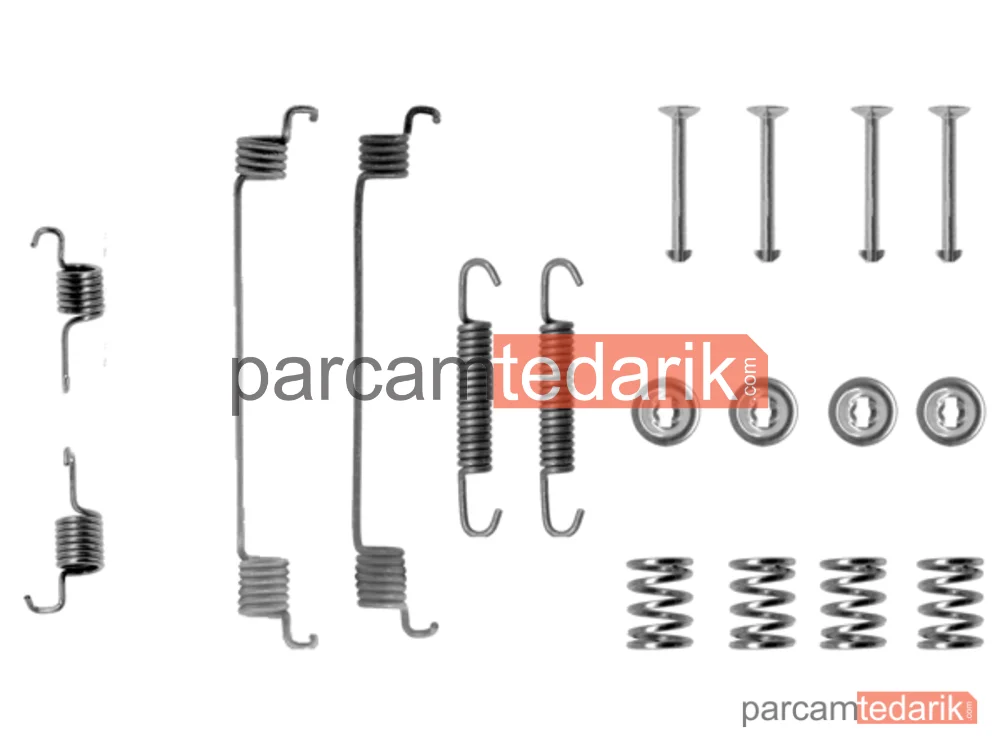 BOSCH 1987475162 | Fren Yay Takımı Arka 0986TB1114 (Renault Clio)