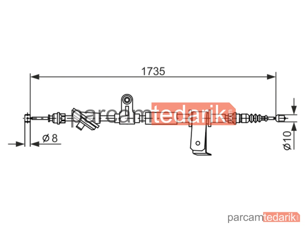 BOSCH 1987477112 | Teller ve Halatlar — Alfa Romeo 159 Sportwagon, Alfa Romeo 159