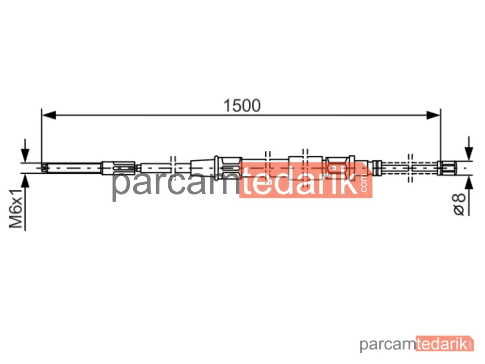 BOSCH 1987477168 | Teller ve Halatlar — VW Vento, VW Golf III, VW Golf III Variant