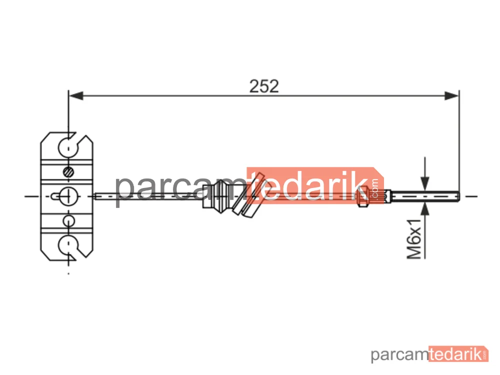 BOSCH 1987477503 | Teller ve Halatlar — Mazda 323 S VI, Mazda 323 F VI, Mazda 626 III