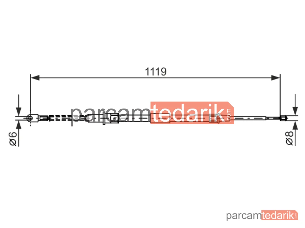 BOSCH 1987477683 | Teller ve Halatlar — BMW 7