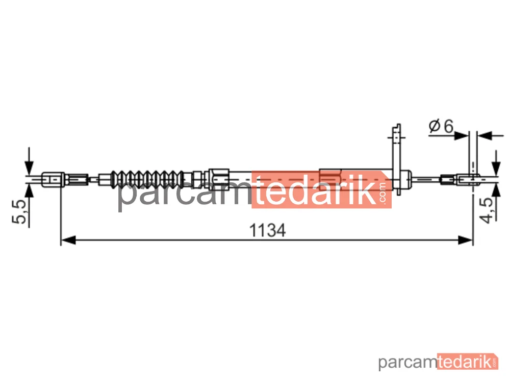 BOSCH 1987477749 | Teller ve Halatlar — Mercedes-Benz S-Serisi, Mercedes-Benz S-Serisi Coupe