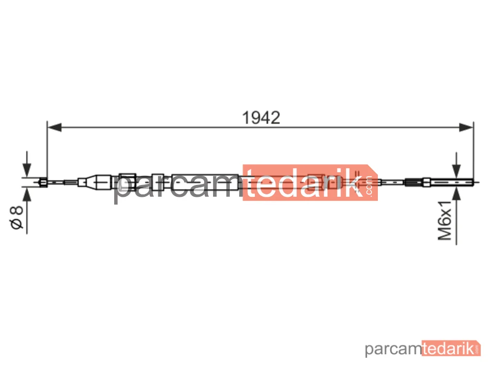 BOSCH 1987477820 | Teller ve Halatlar — BMW X5
