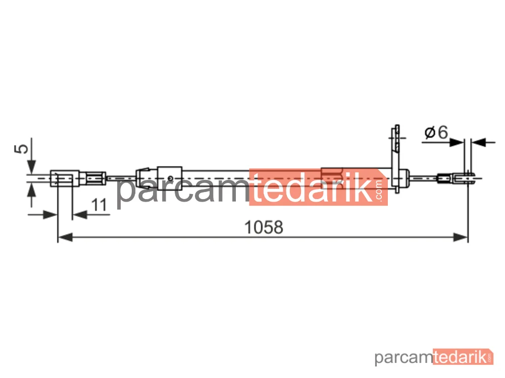 BOSCH 1987477849 | Teller ve Halatlar — Mercedes-Benz E-Serisi, Mercedes-Benz E-Serisi T-Model