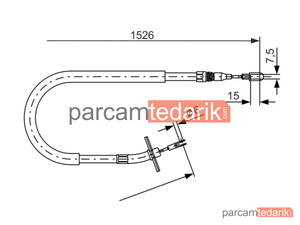 BOSCH 1987477859 | Teller ve Halatlar — Mercedes-Benz Sprinter 4-t, Mercedes-Benz Sprinter 3-t