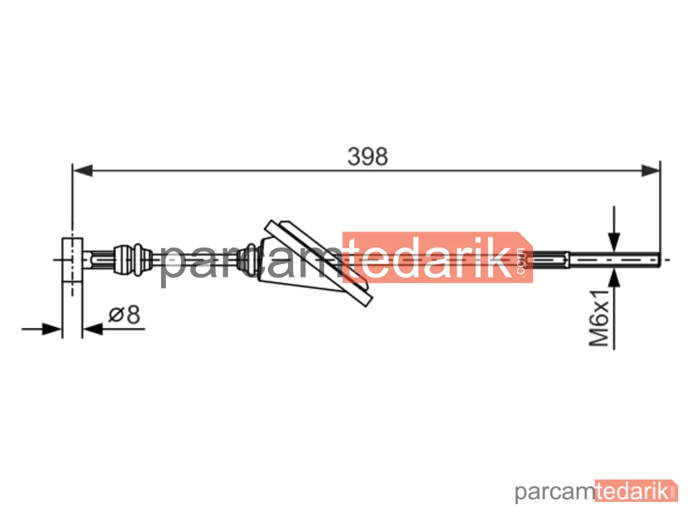 BOSCH 1987477985 | Teller ve Halatlar — Toyota Avensis, Toyota Corolla, Toyota Corolla Verso