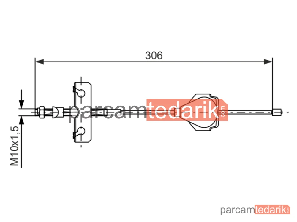 BOSCH 1987477990 | Teller ve Halatlar — Ford Mondeo III