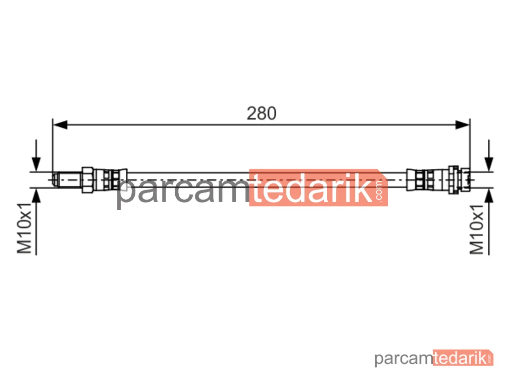 BOSCH 1987481488 | Fren Hortumu — Ford Transit, Ford Transit Tourneo