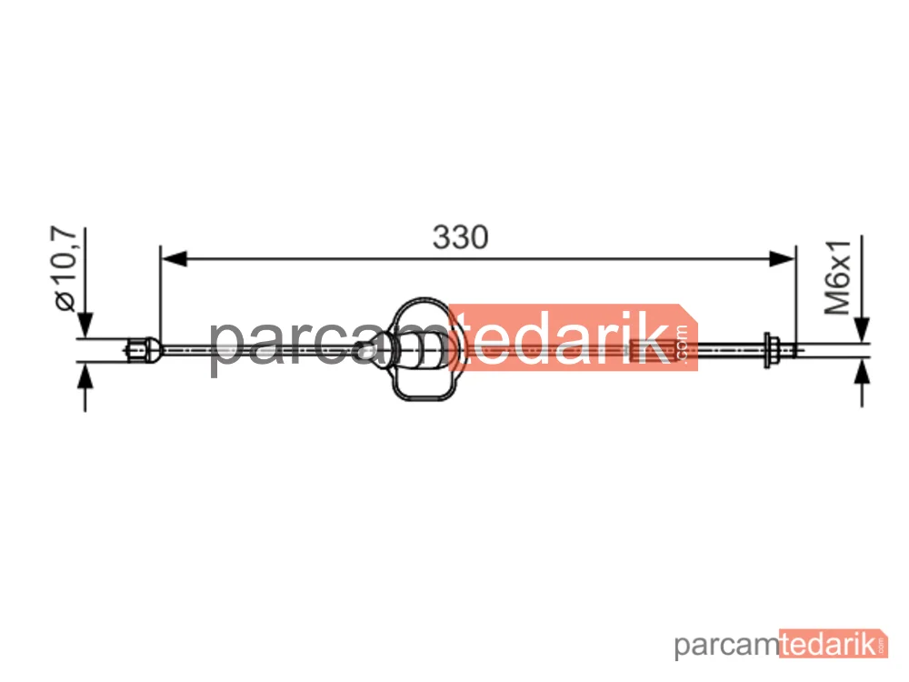 BOSCH 1987482121 | Teller ve Halatlar — Ford Focus I, Ford Focus I Kombi
