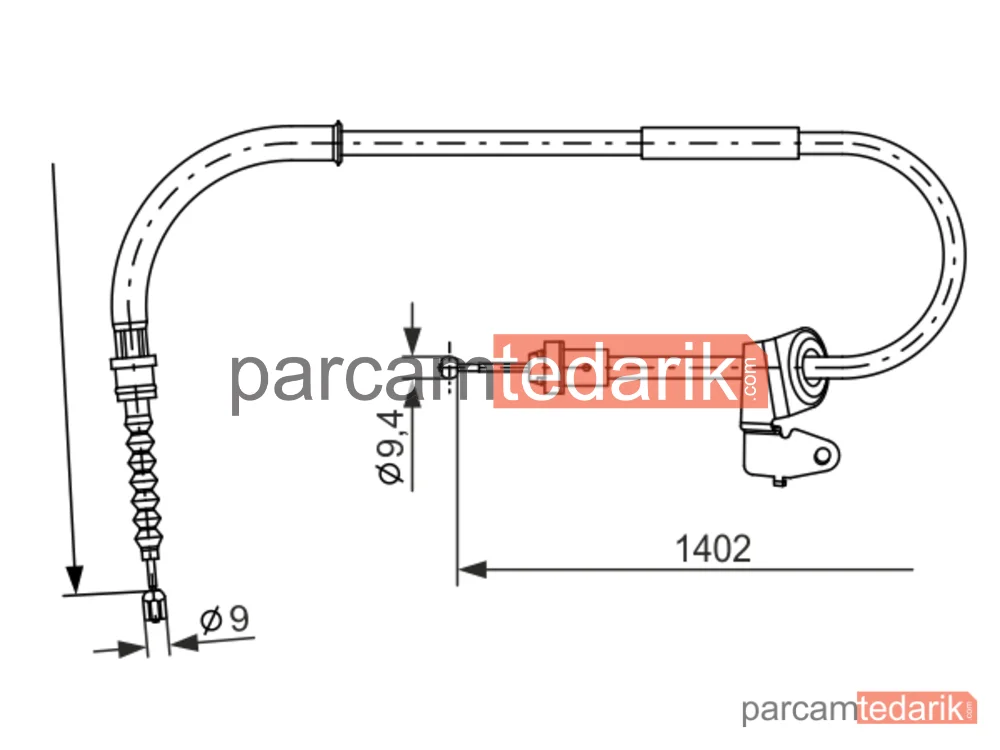 BOSCH 1987482226 | Teller ve Halatlar — Mini, Mini Coupe, Mini Roadster