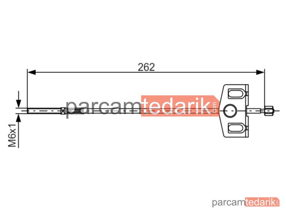BOSCH 1987482337 | Teller ve Halatlar — Nissan Qashqai I