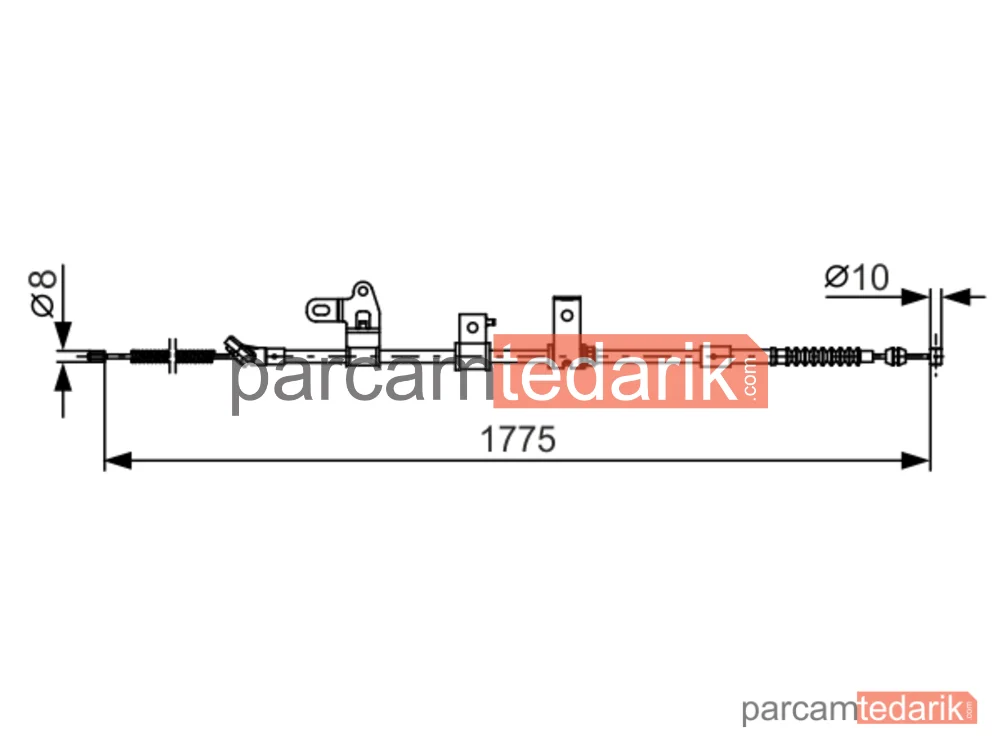 BOSCH 1987482347 | Teller ve Halatlar