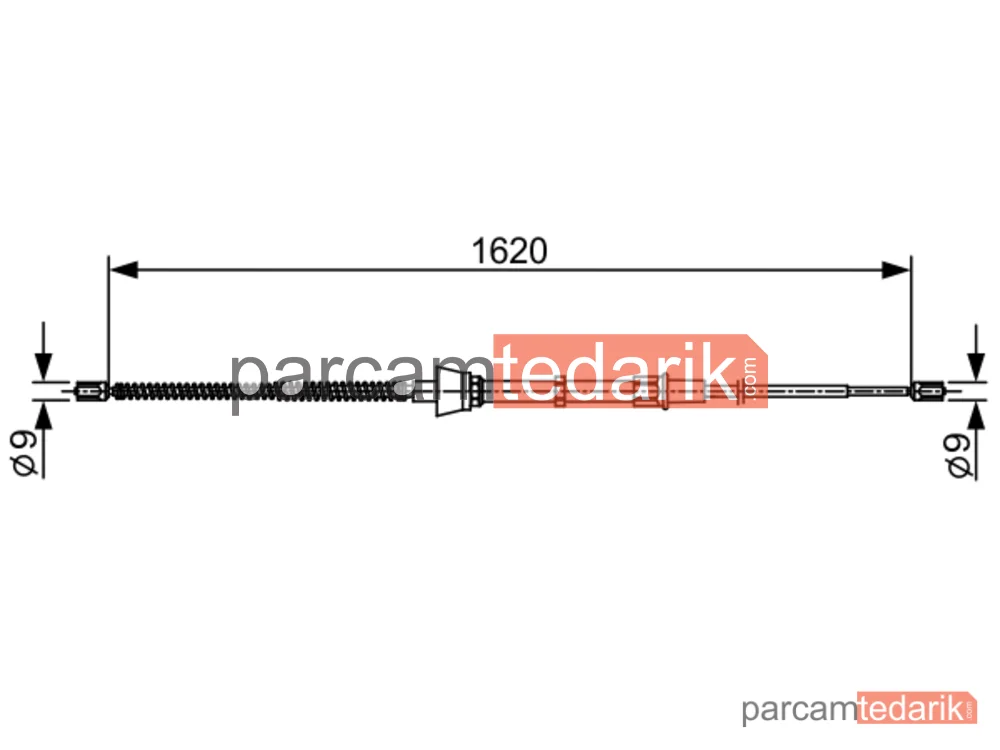 BOSCH 1987482448 | Teller ve Halatlar