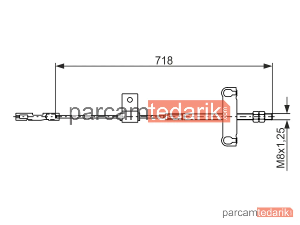 BOSCH 1987482877 | Teller ve Halatlar