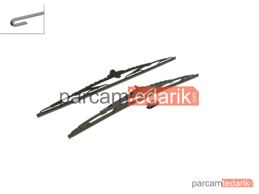 Silecek Süpürgesi (530 mm) — VW Transporter T5, Volvo S80 I, VW Multivan T5 - 3397001801