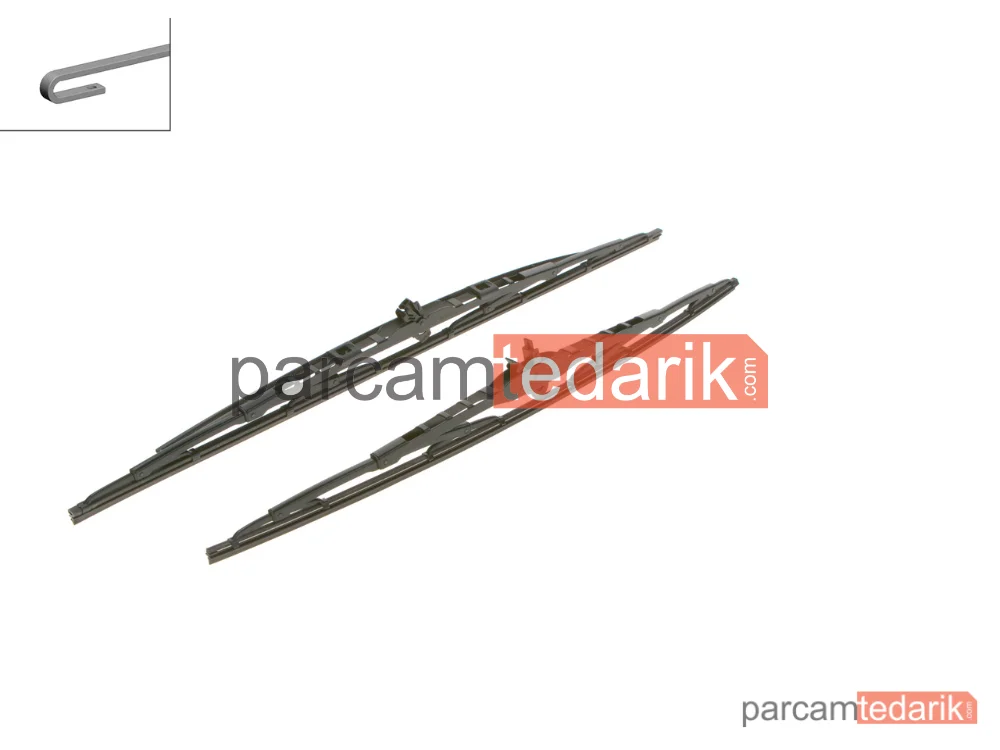 Silecek Süpürgesi (550 mm) — VW Transporter T5, Volvo S80 I, VW Multivan T5 - 3397001802