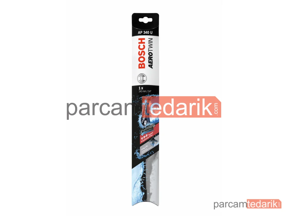 BOSCH 3397006941 | Silecek Süpürgesi (340 mm) — Fiat 500X, Ford Fiesta VII, Renault Clio IV