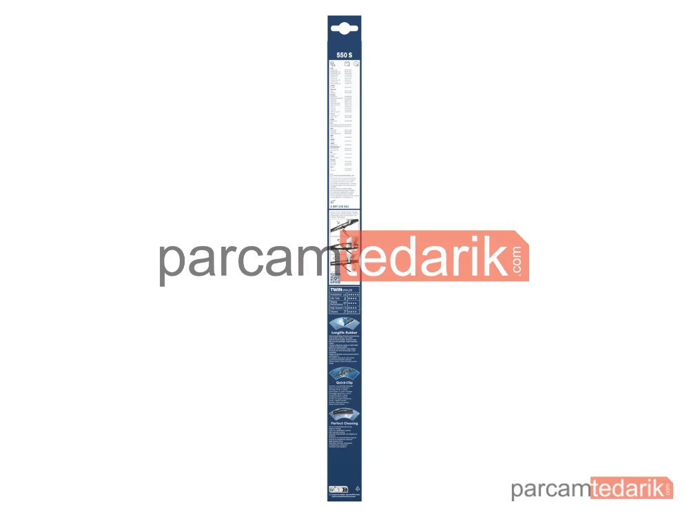 BOSCH 3397118421 | Silecek Süpürgesi (550 mm) — Fiat Ducato, Audi A6 C4, Ford Transit