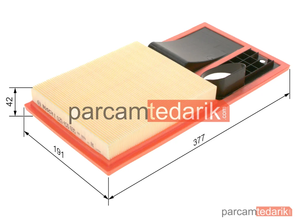BOSCH F026400035 | Hava Filtresi — Seat Ibiza IV, Skoda Fabia II, VW Polo V