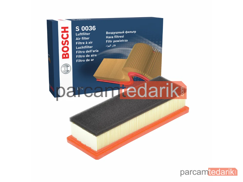 BOSCH F026400036 | Hava Filtresi — Fiat Punto Evo, Fiat Grande Punto, Lancia Ypsilon
