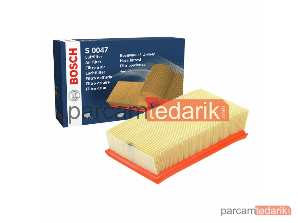 BOSCH F026400047 | Hava Filtresi — Renault Clio III, Renault Modus / Grand Modus, Renault Clio III Grandtour