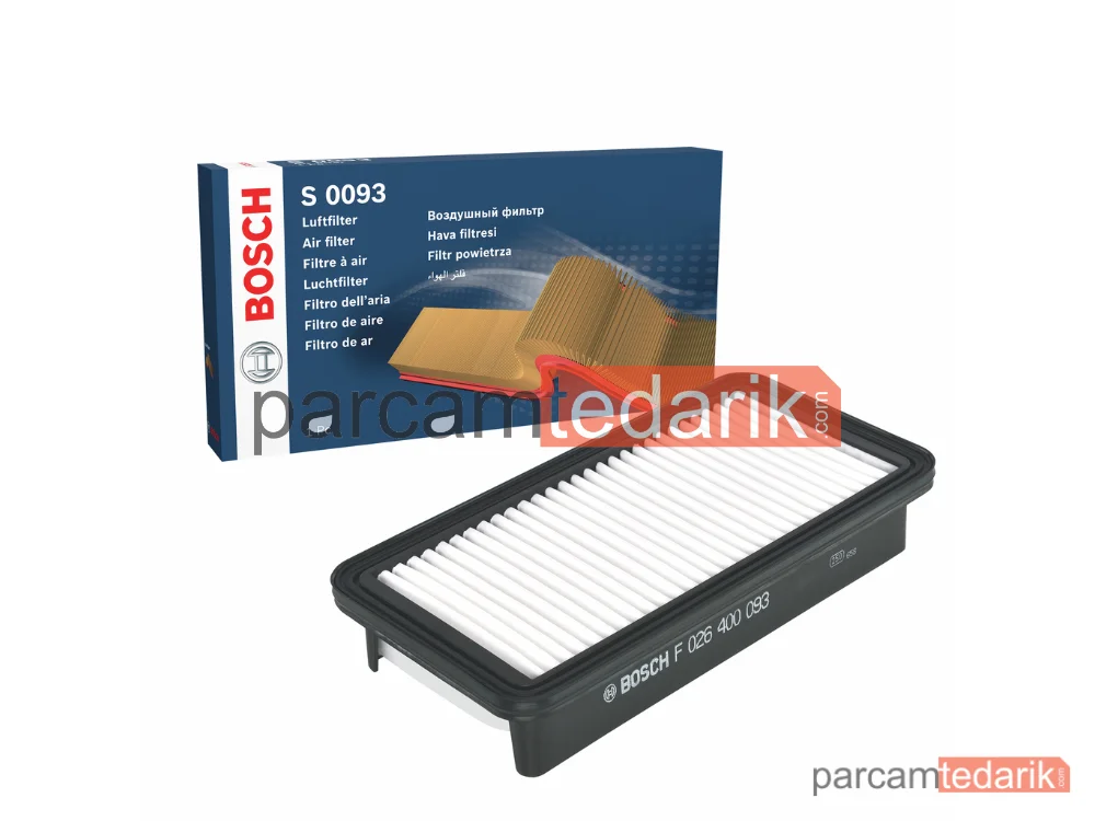 F026400093 | Hava Filtresi — Kia Rio II, Hyundai Accent III