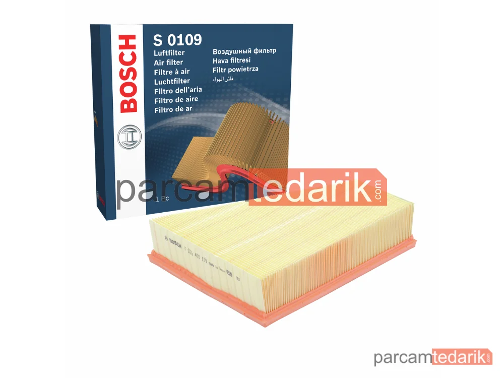 BOSCH F026400109 | Hava Filtresi — Ford Mondeo IV, Ford S-Max, Ford Galaxy II