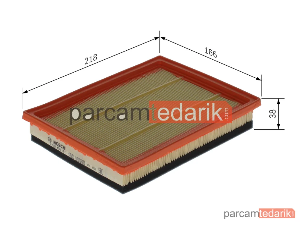 BOSCH F026400177 | Hava Filtresi — Mini Cabrio