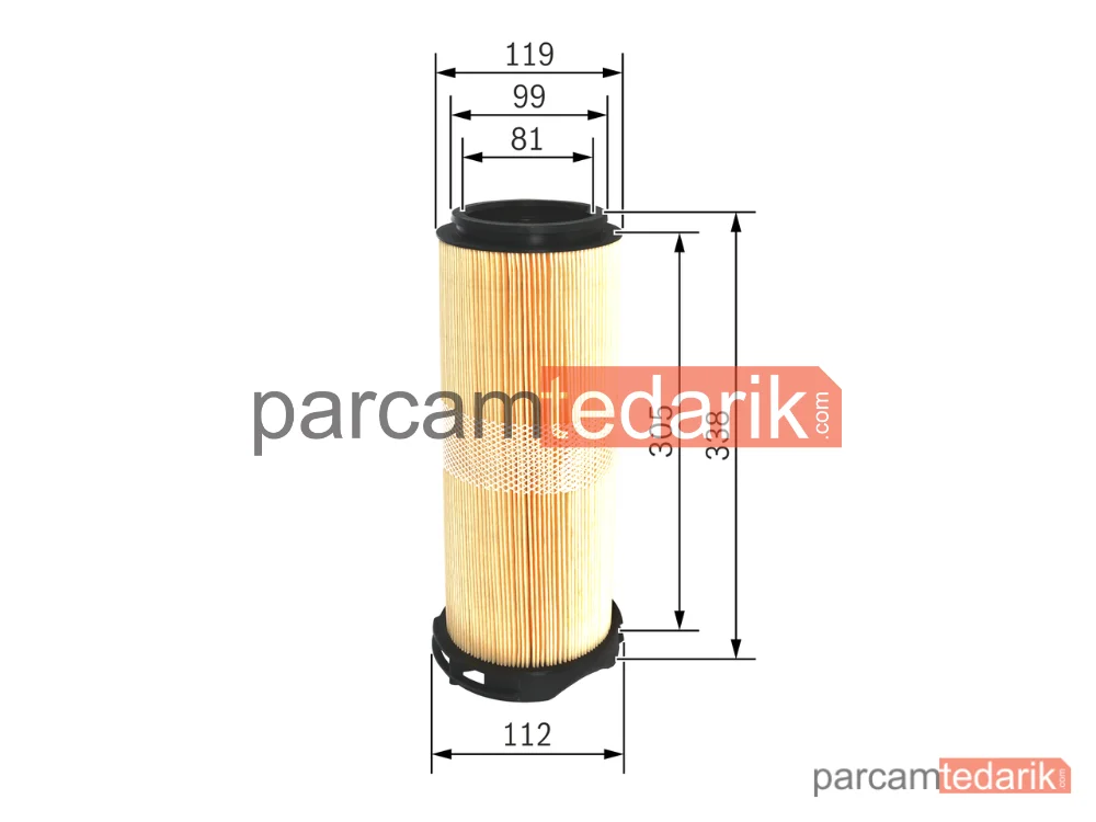 BOSCH F026400214 | Hava Filtresi — Mercedes-Benz C-Serisi T-Model, Mercedes-Benz C-Serisi
