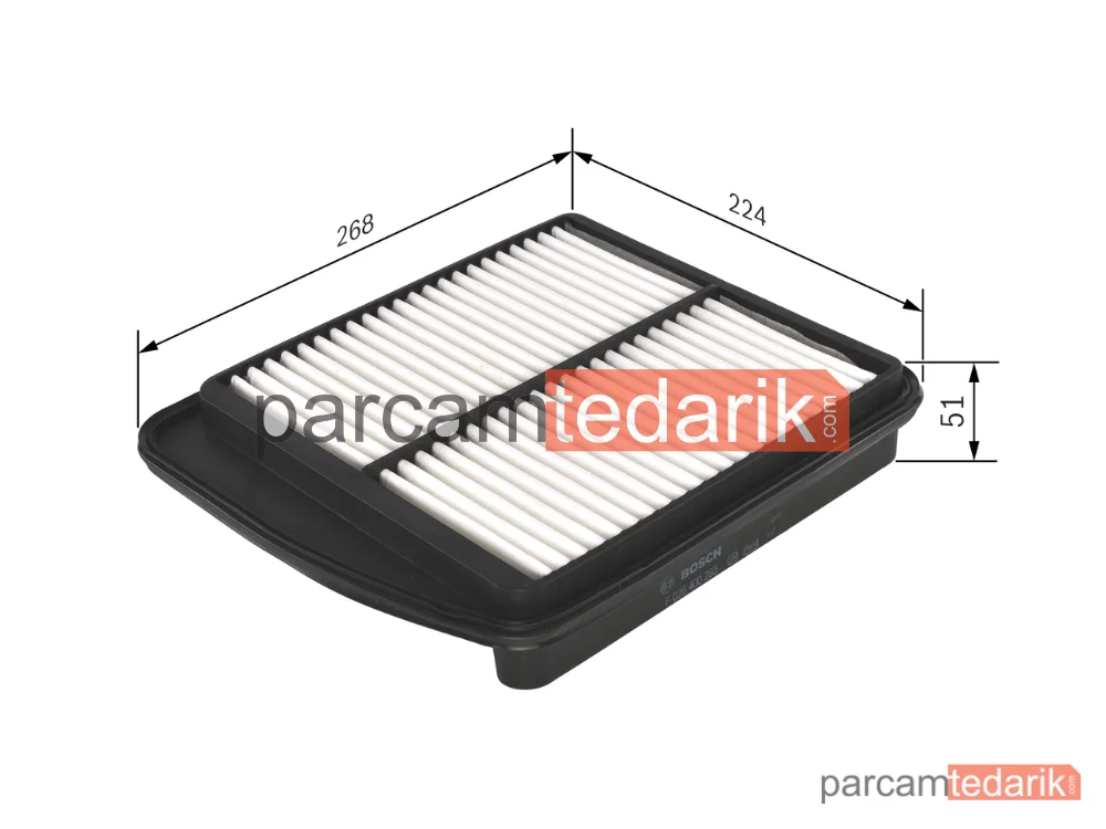 F026400293 | Hava Filtresi — Suzuki Grand Vitara I