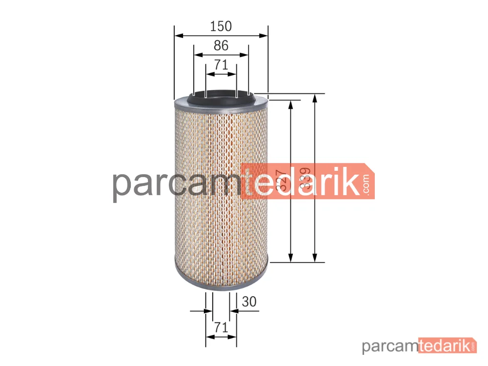 F026400322 | Hava Filtresi — Nissan Cabstar E