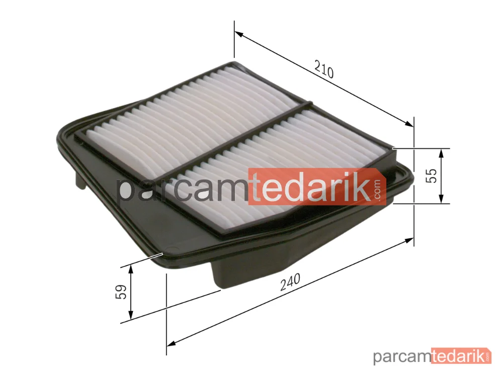 BOSCH F026400357 | Hava Filtresi — Honda Accord VIII
