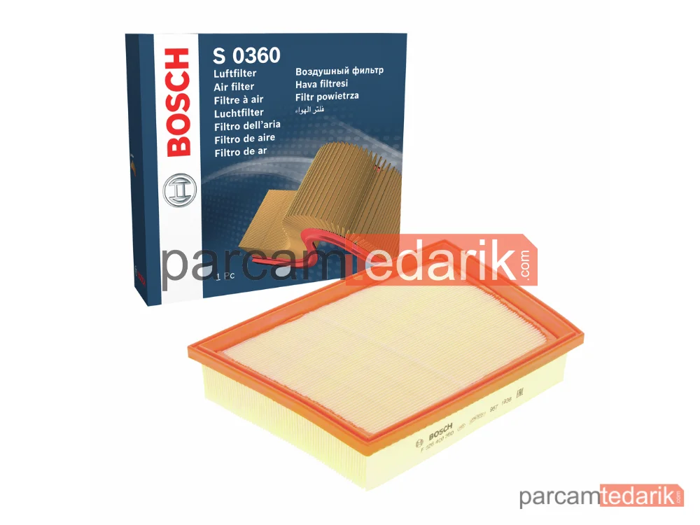 BOSCH F026400360 | Hava Filtresi — Mini, BMW X2, BMW X1