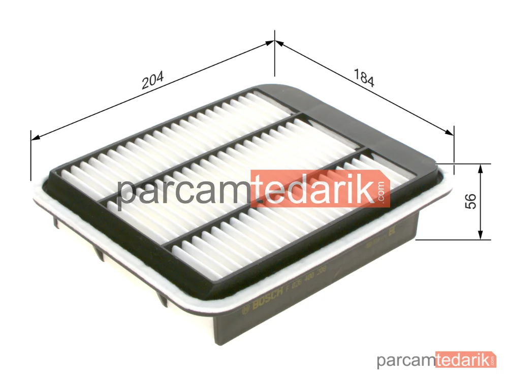 BOSCH F026400369 | Hava Filtresi — Fiat 500X, Jeep Compass, Jeep Renegade Suv