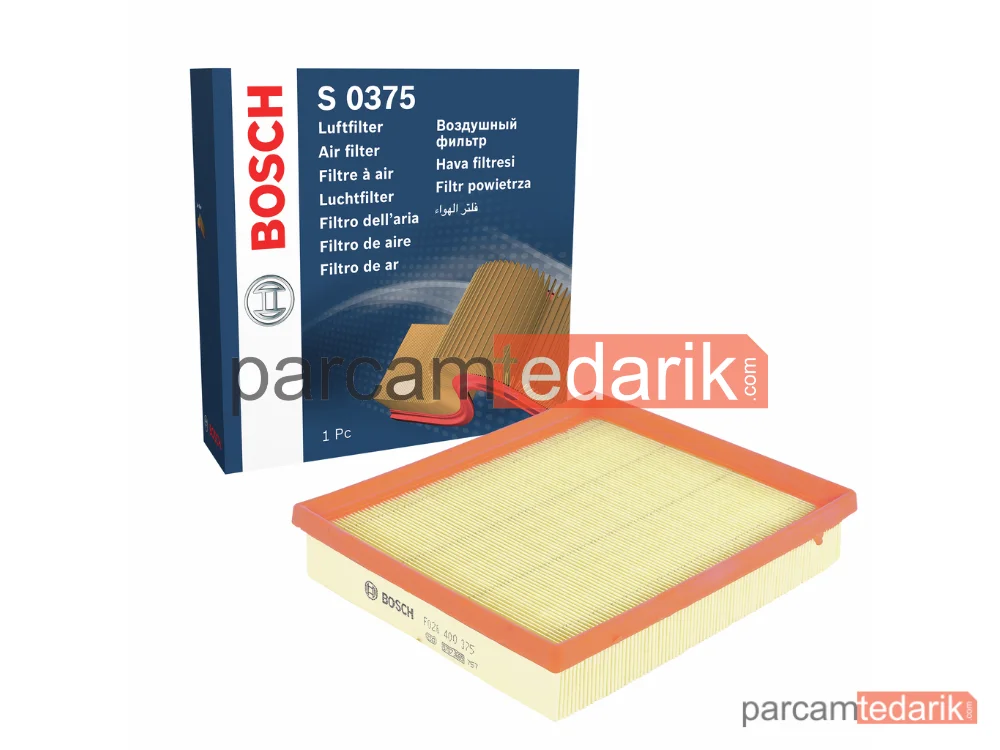 BOSCH F026400375 | Hava Filtresi — BMW 1, BMW 3, BMW 4 Gran Coupe