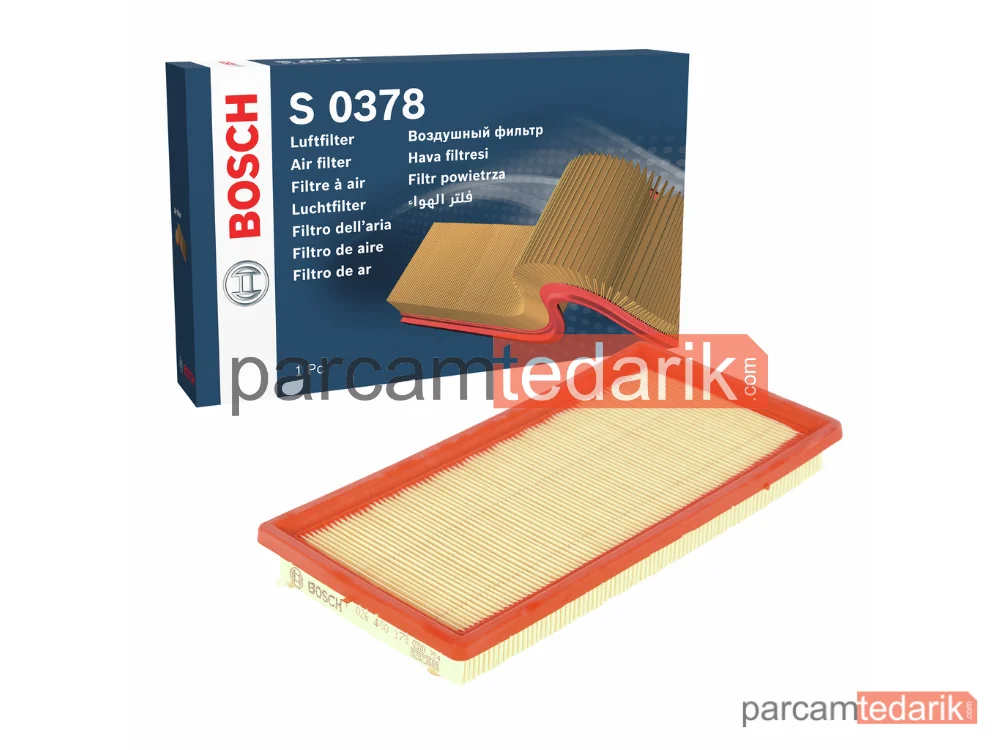 F026400378 | Hava Filtresi — Fiat Panda, Fiat 500, Fiat 500 C
