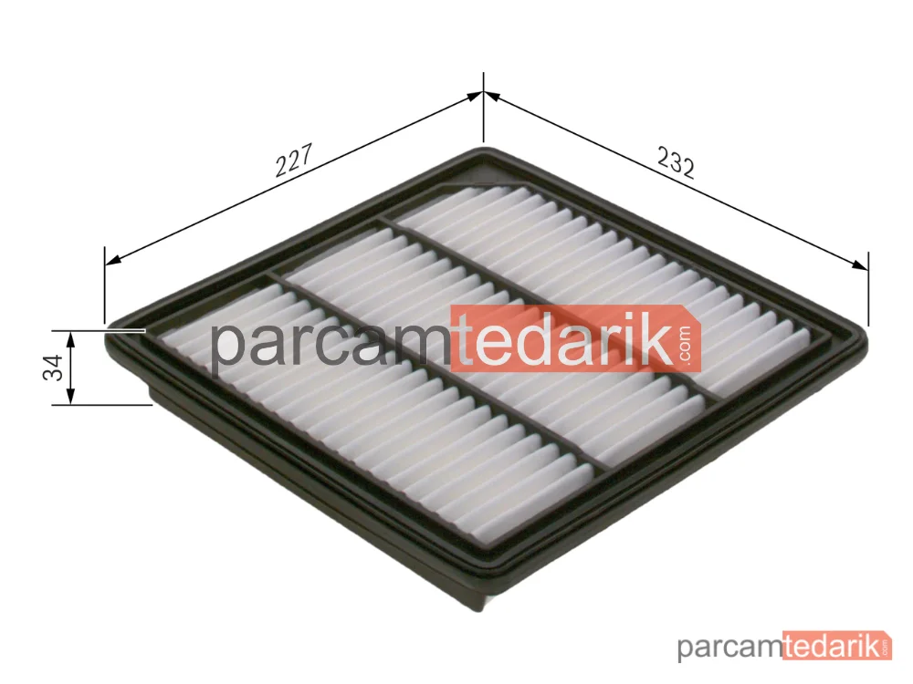 BOSCH F026400407 | Hava Filtresi — Fiat Freemont