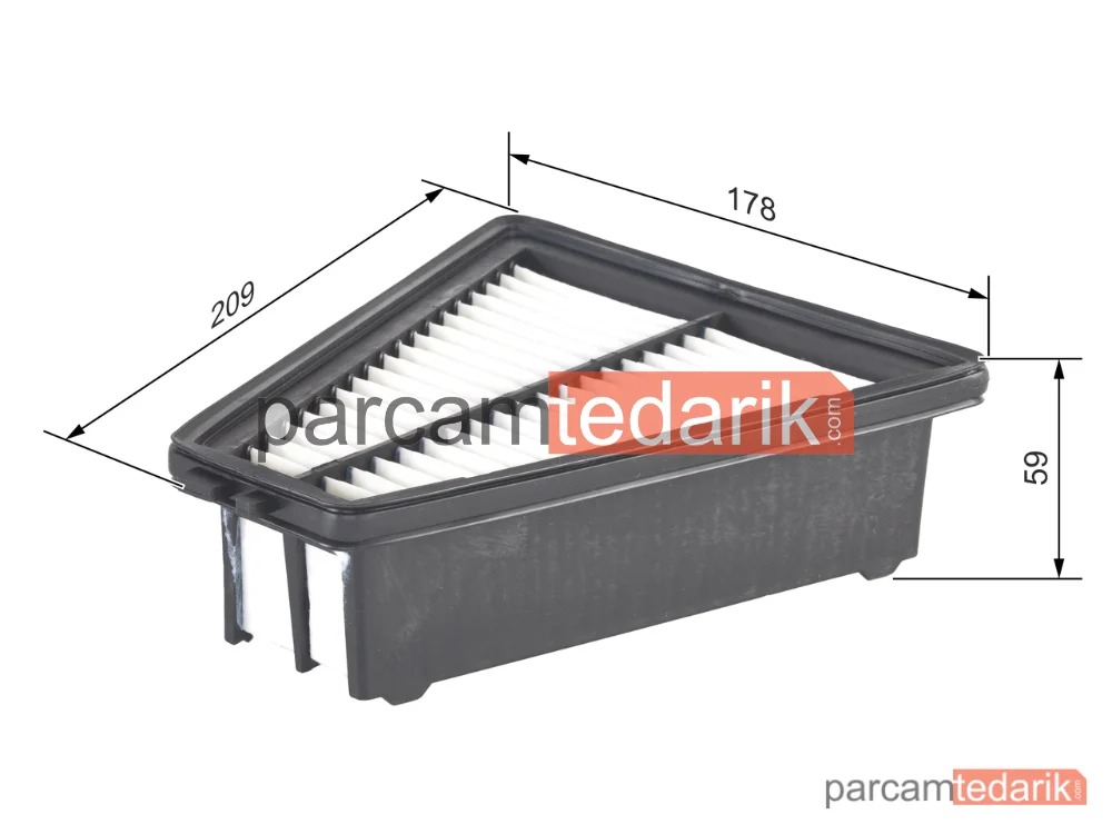 BOSCH F026400417 | Hava Filtresi — Renault Twingo II