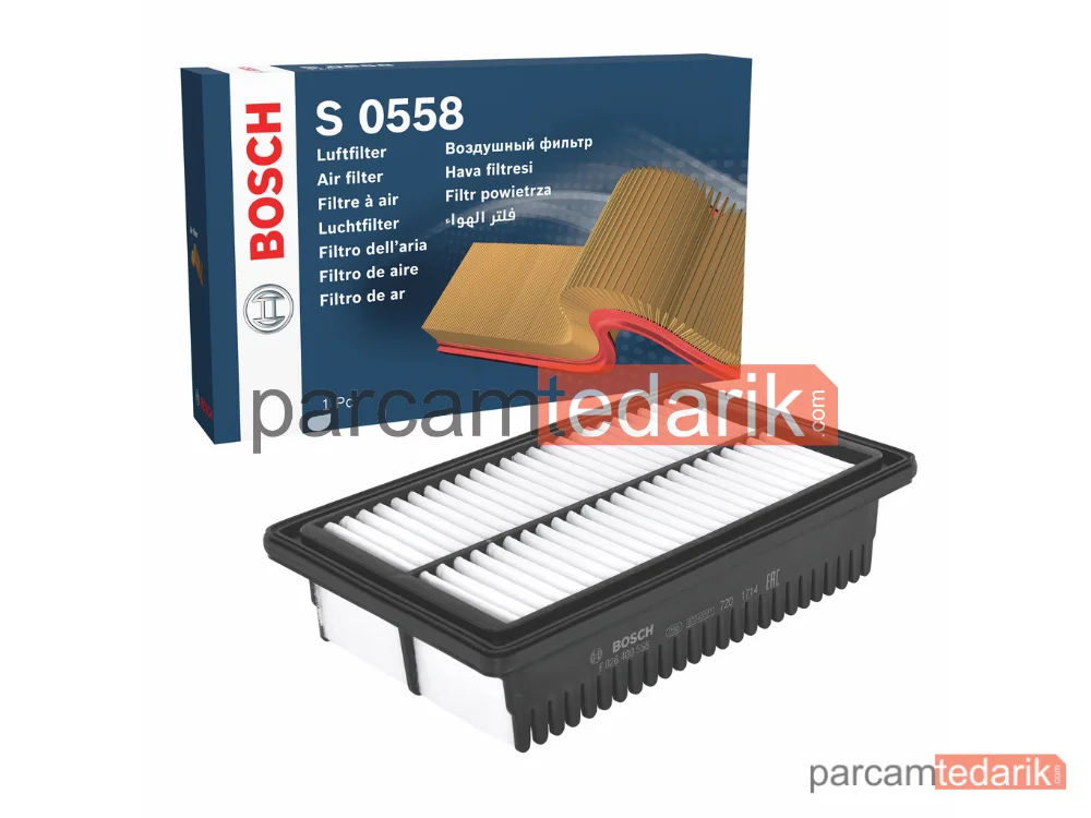 BOSCH F026400558 | Hava Filtresi — Hyundai i20 II, Hyundai i20 II Coupe, Hyundai i20 Active