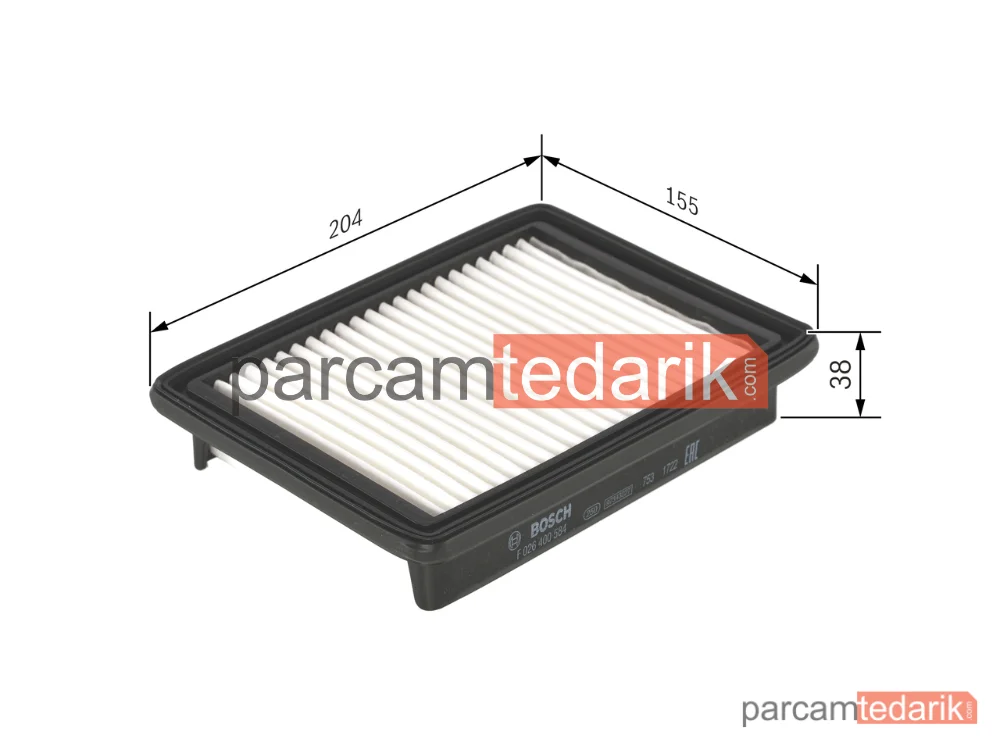 BOSCH F026400584 | Hava Filtresi — Opel Karl