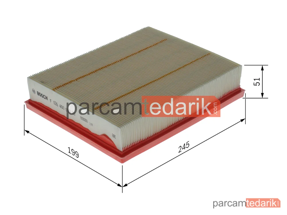 BOSCH F026400690 | Hava Filtresi — Ford Galaxy III, Ford Mondeo V Hatchback, Ford Mondeo V Sedan