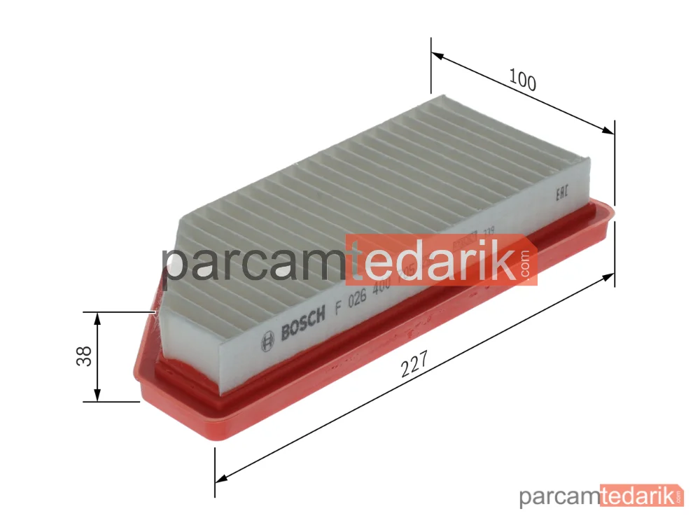 BOSCH F026400705 | Hava Filtresi — Renault Arkana I, Renault Captur II